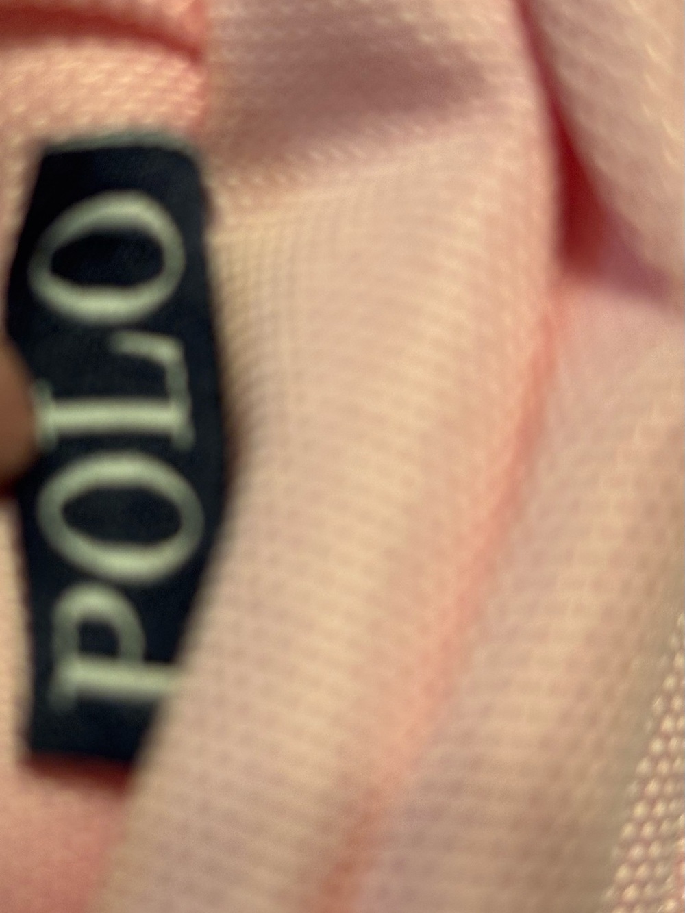 Polo by Ralph Lauren Pink Belt Bag with Light Blue Strap NWOT - Picture 6 of 7
